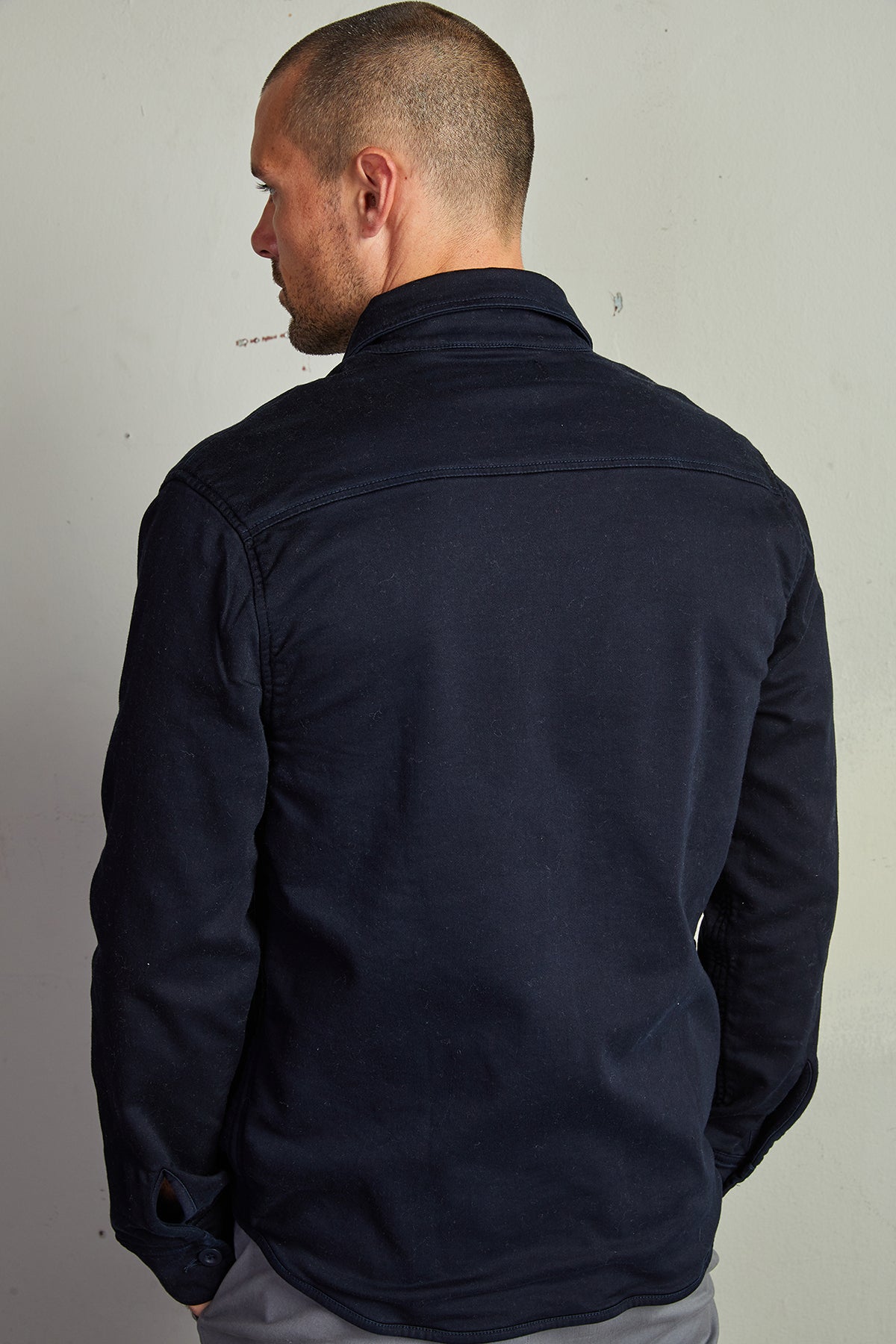 EUGENE BUTTON-UP JACKET - Velvet Staging 2.0-26916136419524