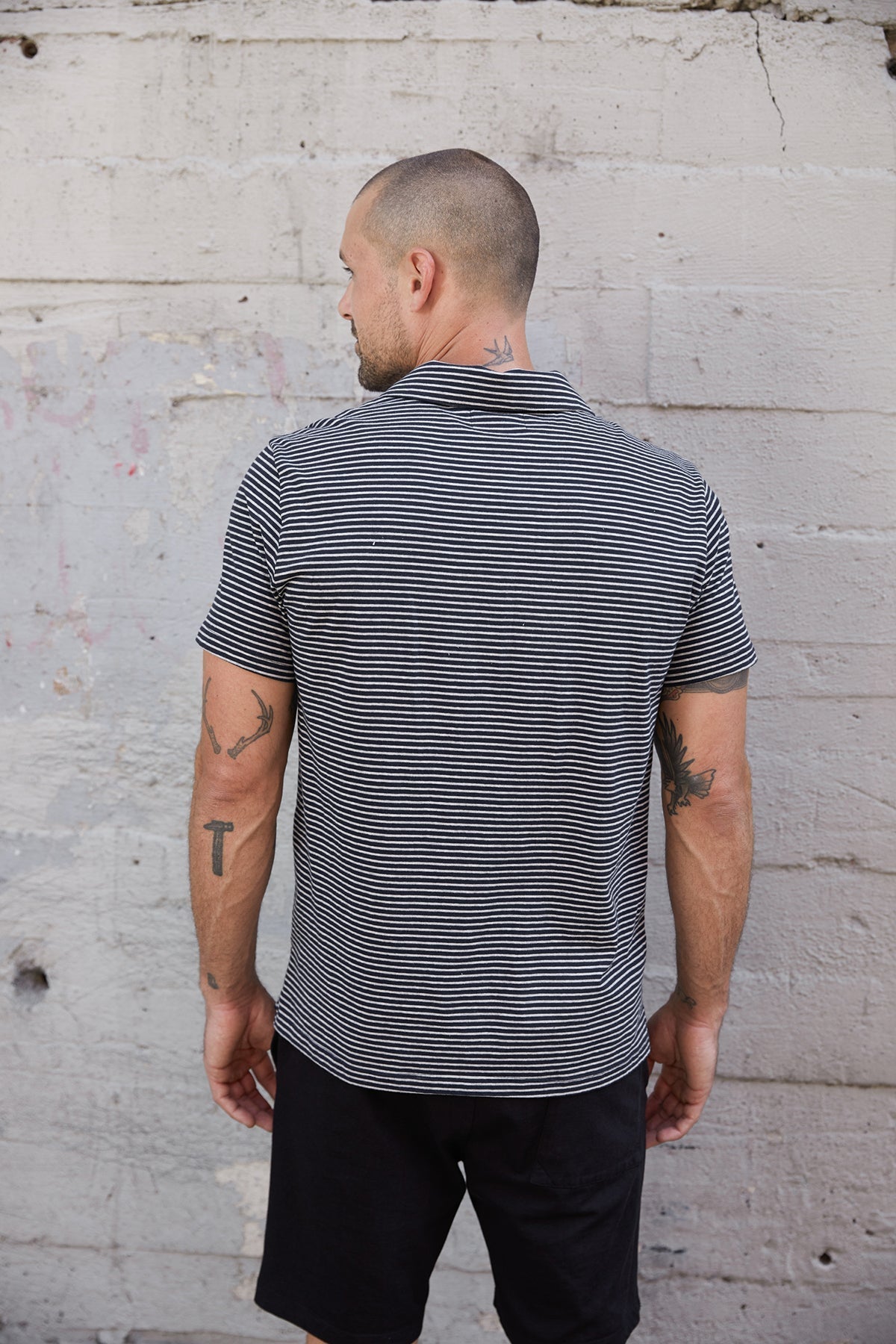 EVERETT STRIPED POLO - Velvet Staging 2.0-26916136157380