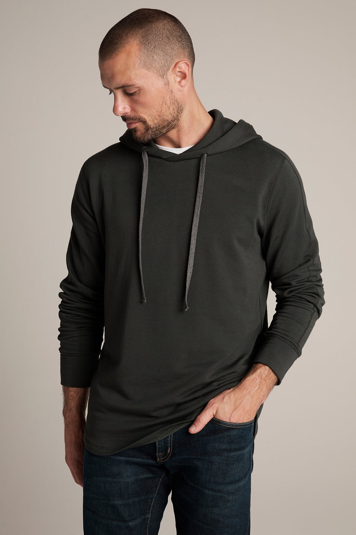 EVERT LUXE FLEECE PULLOVER HOODIE - Velvet Staging 2.0