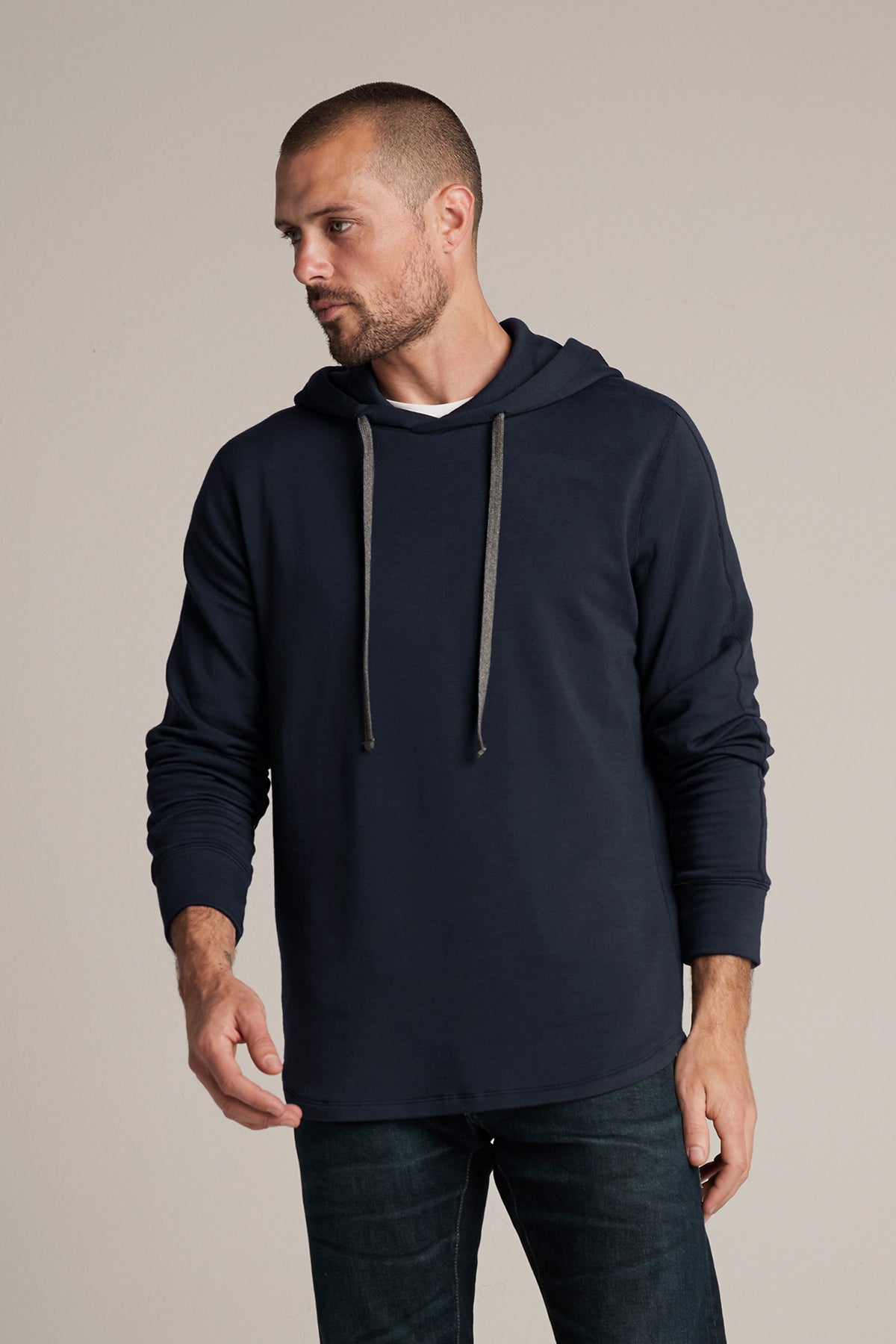 EVERT LUXE FLEECE PULLOVER HOODIE - Velvet Staging 2.0