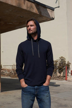 EVERT LUXE FLEECE PULLOVER HOODIE - Velvet Staging 2.0