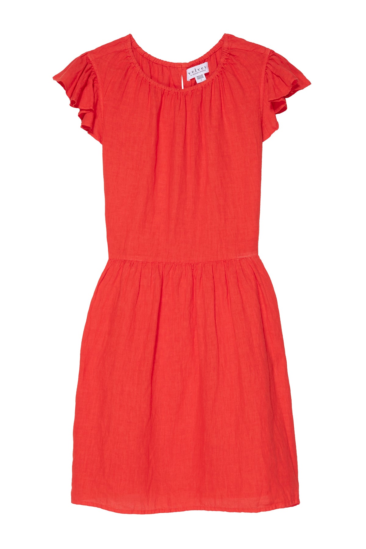 EVONNE LINEN DRESS - Velvet Staging 2.0