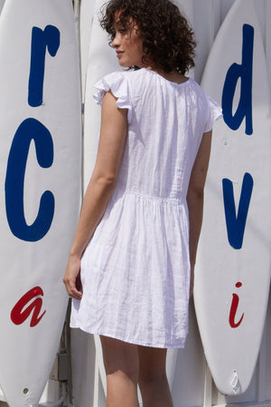 EVONNE LINEN DRESS - Velvet Staging 2.0