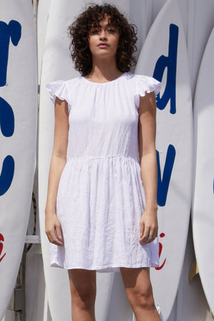 EVONNE LINEN DRESS - Velvet Staging 2.0