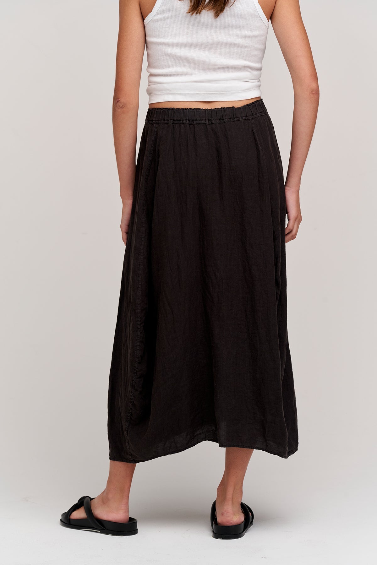 FAE LINEN A-LINE SKIRT - Velvet Staging 2.0