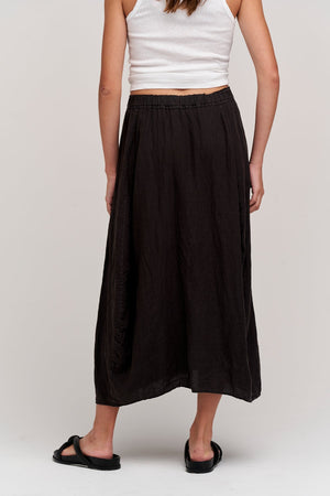 FAE LINEN A-LINE SKIRT - Velvet Staging 2.0