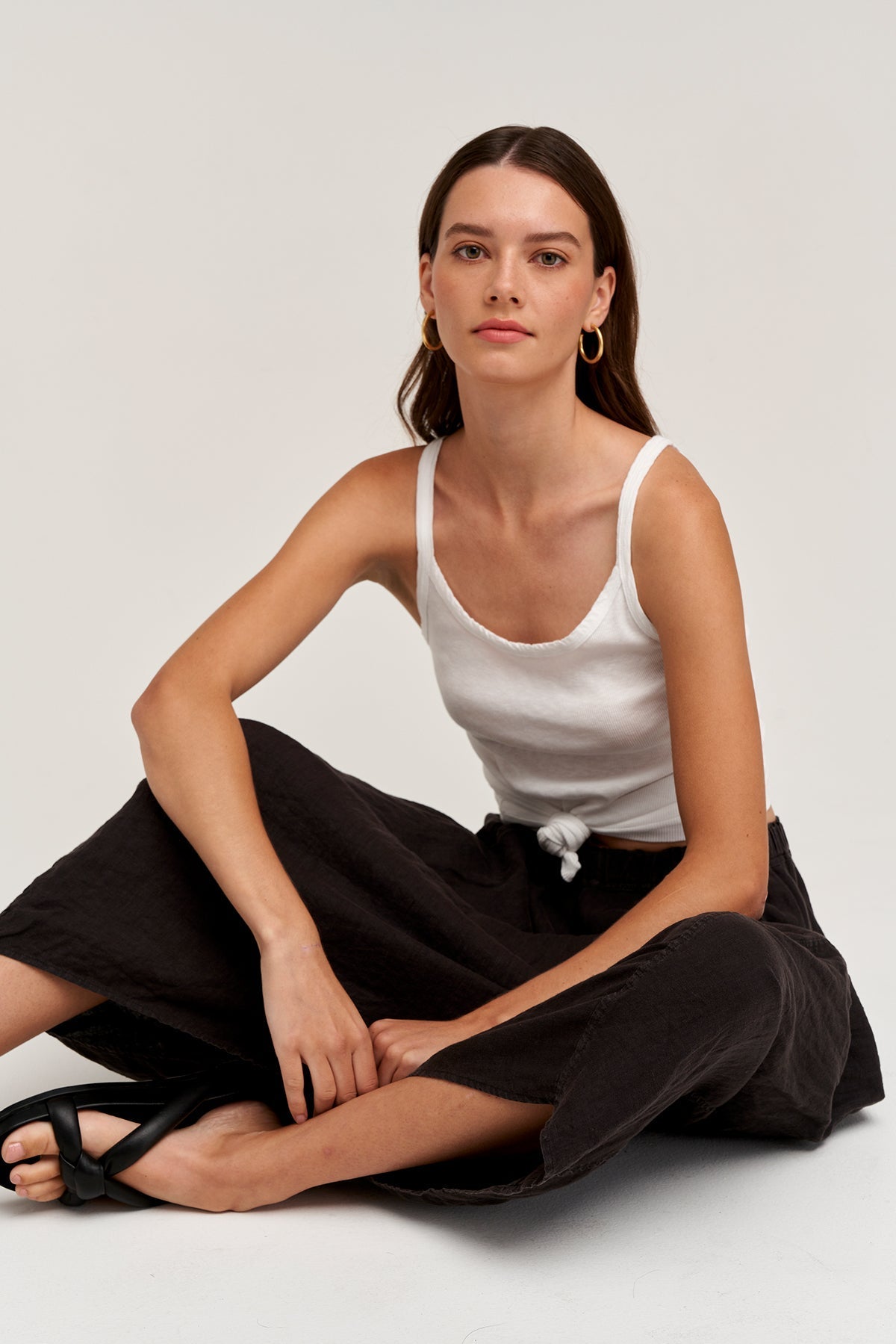 FAE LINEN A-LINE SKIRT - Velvet Staging 2.0-26916138811588