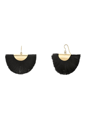 FAN TASSEL EARRINGS BY SLOAN - Velvet Staging 2.0