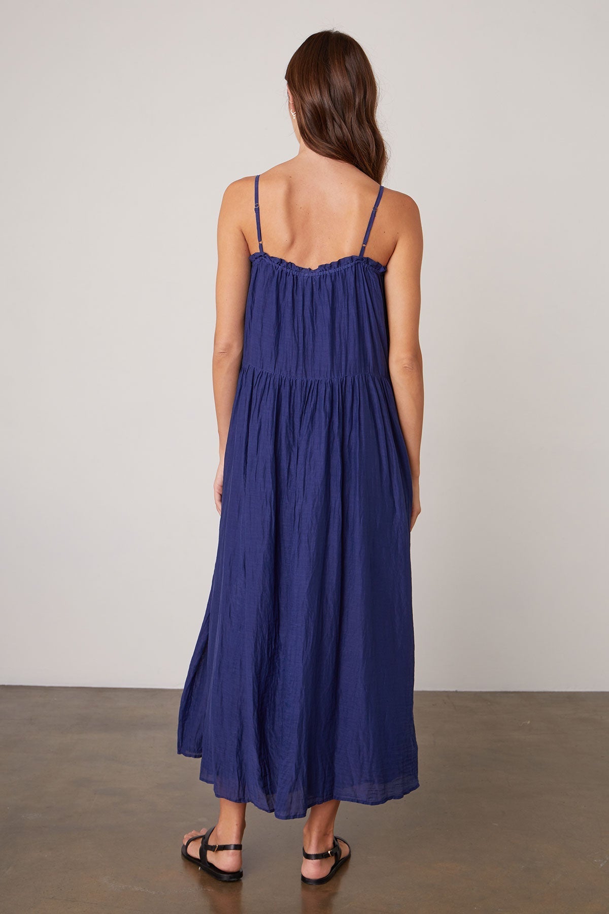 FARRAH RUFFLE CAMI DRESS - Velvet Staging 2.0-26916139401412