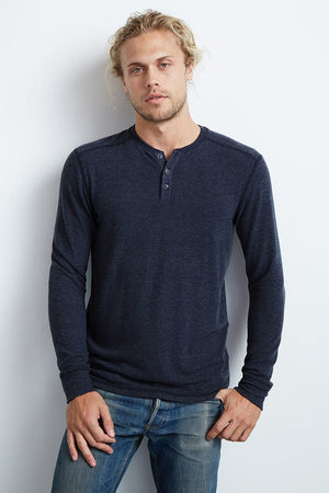 FAUST MARLED COZY JERSEY HENLEY - Velvet Staging 2.0