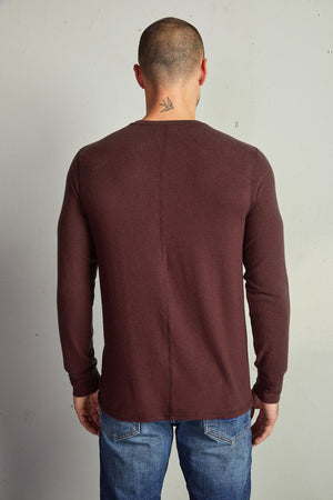 FAUST MARLED COZY JERSEY HENLEY - Velvet Staging 2.0