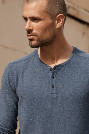 FAUST MARLED COZY JERSEY HENLEY - Velvet Staging 2.0