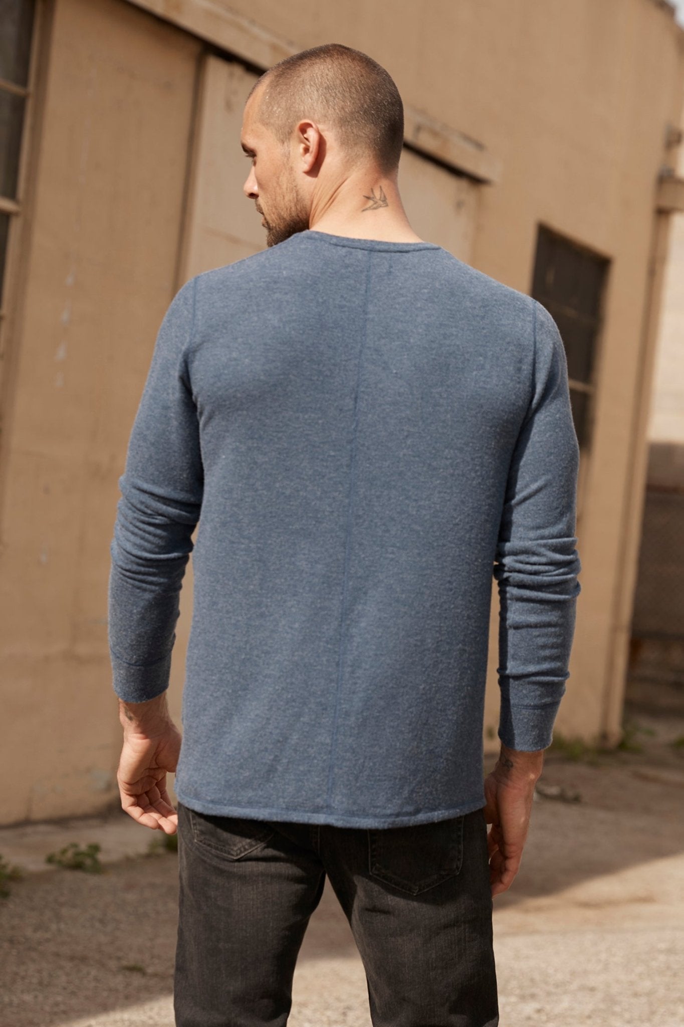 FAUST MARLED COZY JERSEY HENLEY - Velvet Staging 2.0