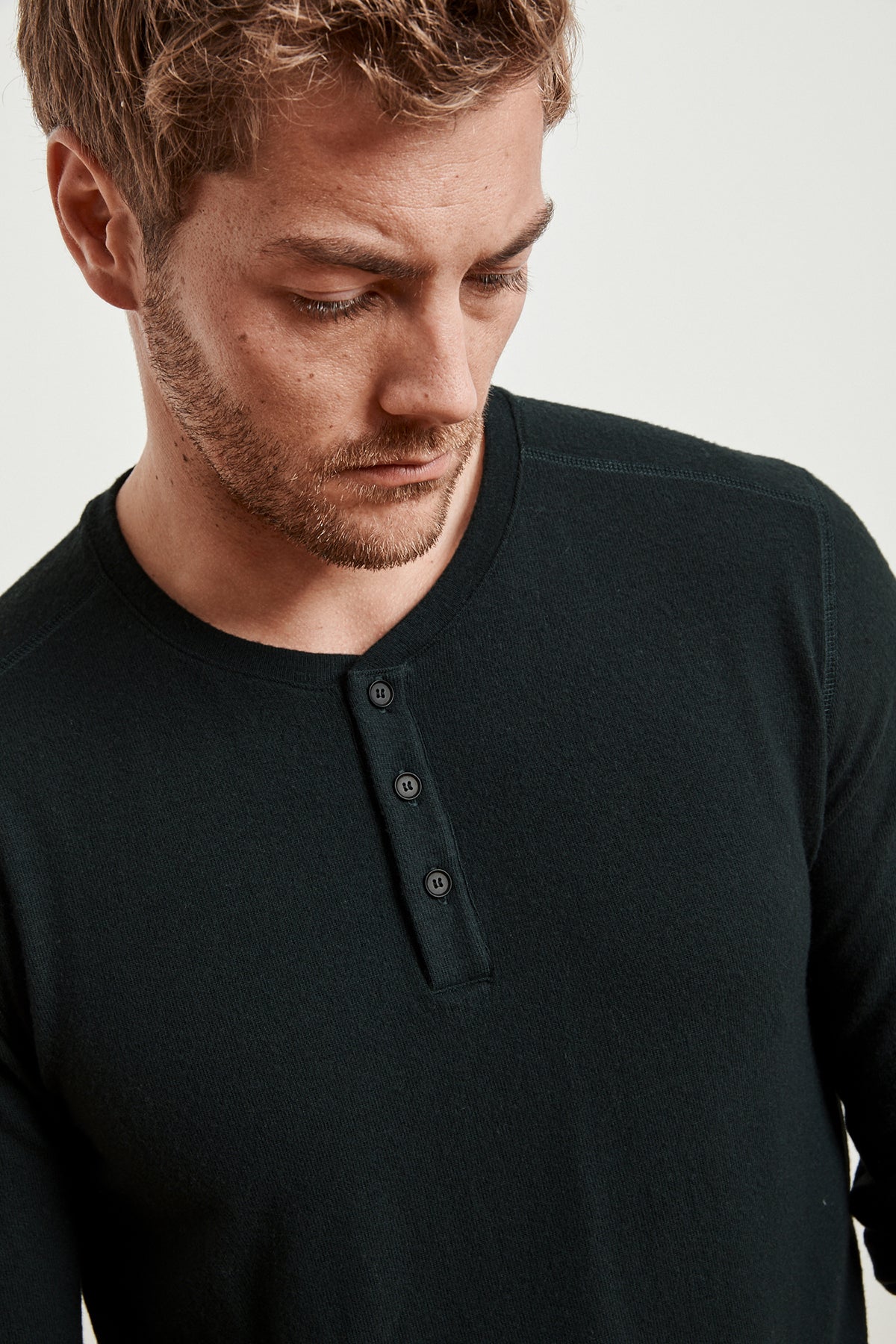 FAUST MARLED COZY JERSEY HENLEY - Velvet Staging 2.0