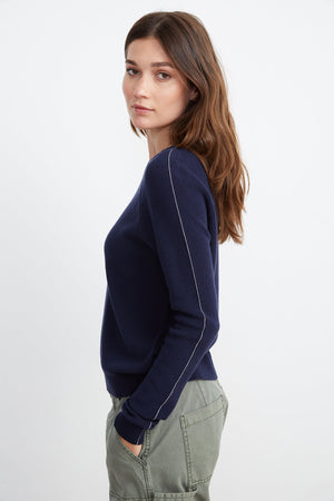 FINLEY CREW NECK SWEATER - Velvet Staging 2.0