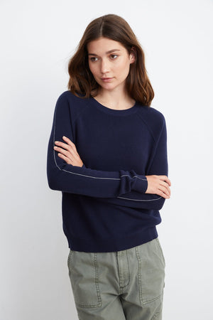 FINLEY CREW NECK SWEATER - Velvet Staging 2.0