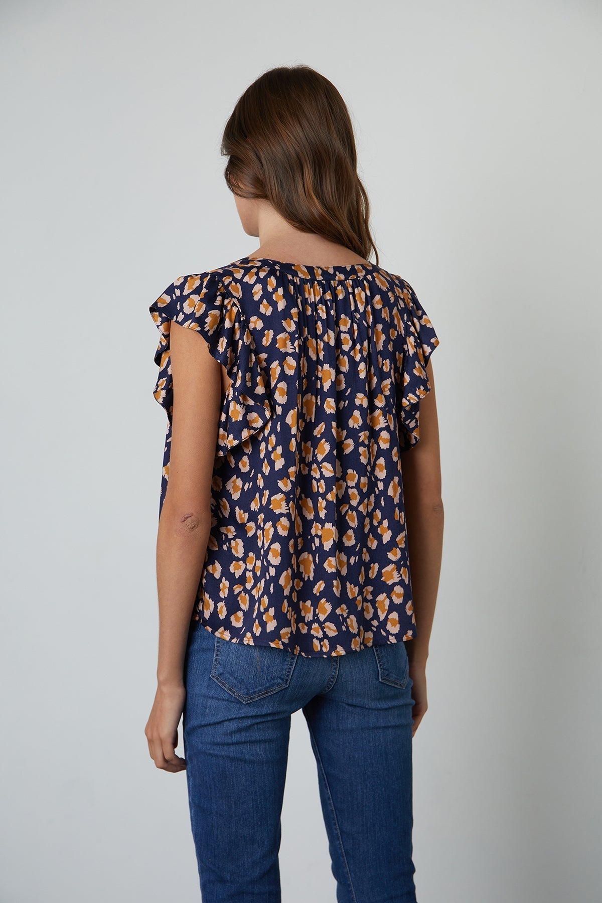 FRANCINE CHEETAH PRINT BLOUSE - Velvet Staging 2.0-26916144775364