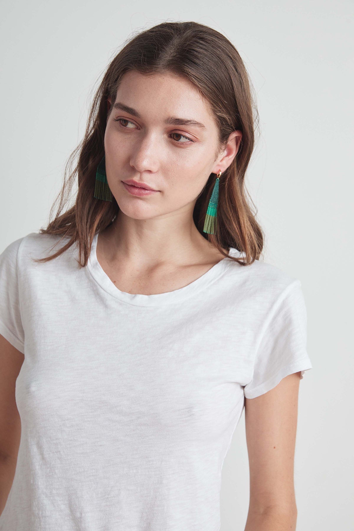 FRANJA BEADED FRINGE EARRINGS BY BLUMA PROJECT - Velvet Staging 2.0