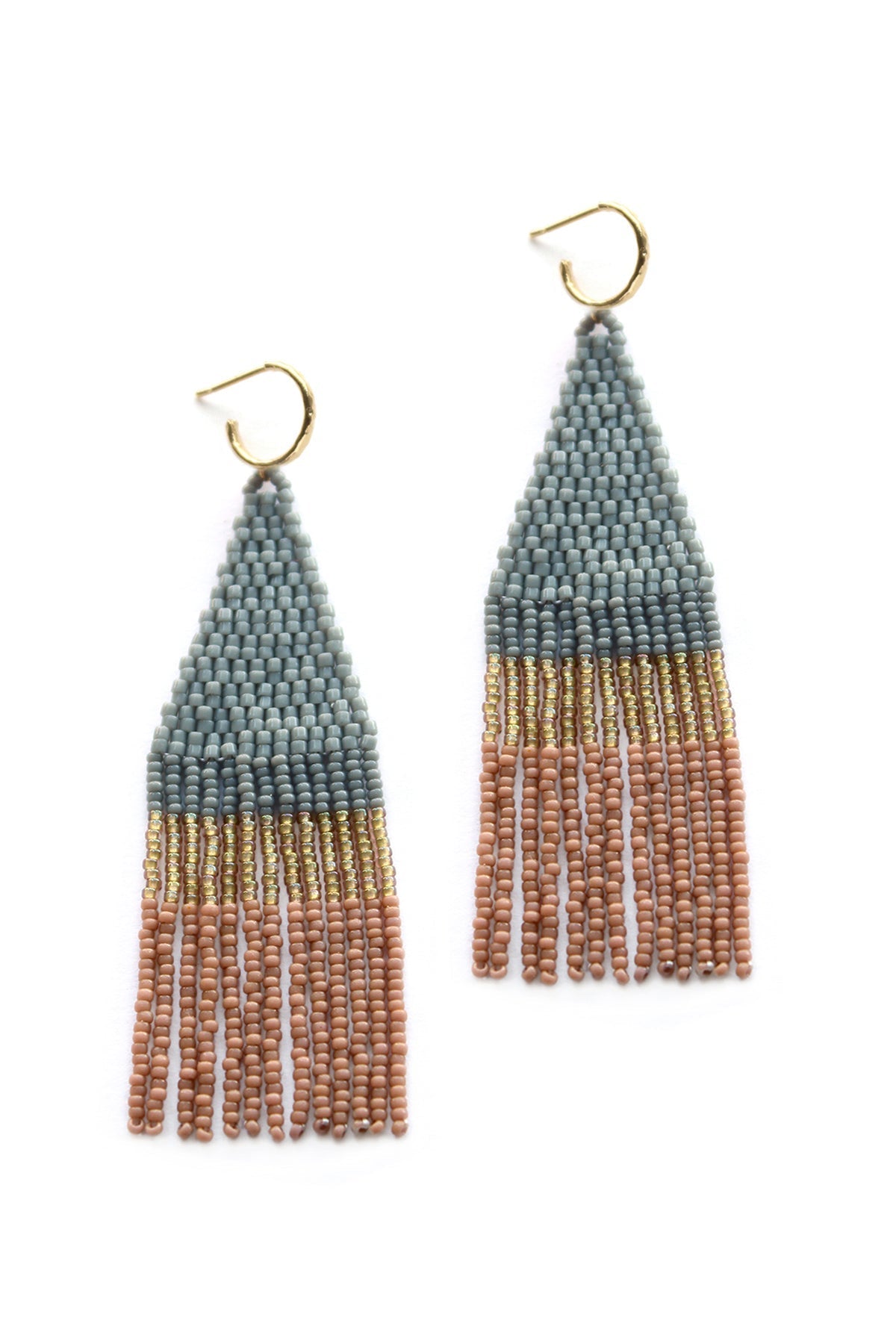 FRANJA BEADED FRINGE EARRINGS BY BLUMA PROJECT - Velvet Staging 2.0-26916148248772