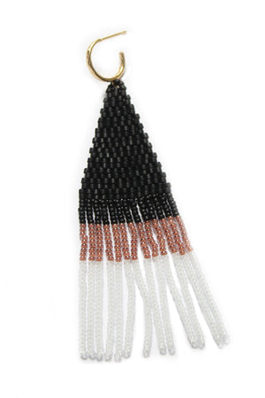 FRANJA BEADED FRINGE EARRINGS BY BLUMA PROJECT - Velvet Staging 2.0