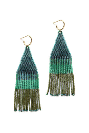 FRANJA BEADED FRINGE EARRINGS BY BLUMA PROJECT - Velvet Staging 2.0
