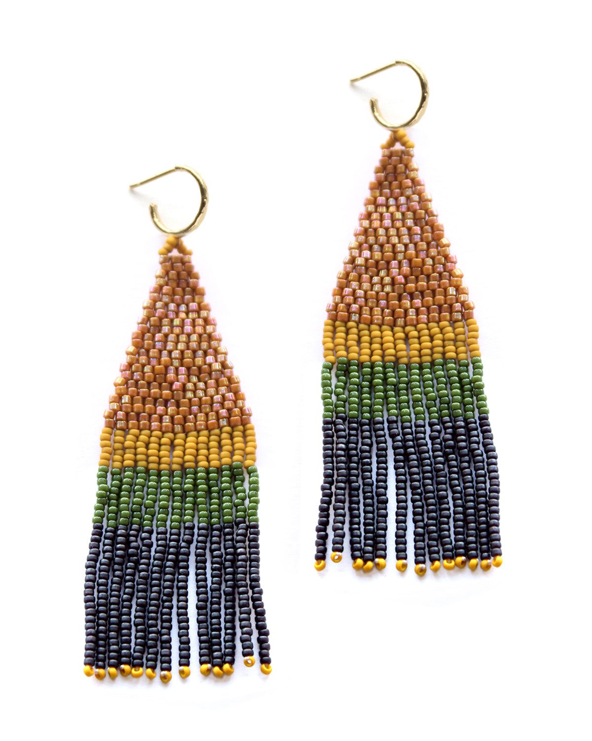 FRANJA BEADED FRINGE EARRINGS BY BLUMA PROJECT - Velvet Staging 2.0-26916148347076