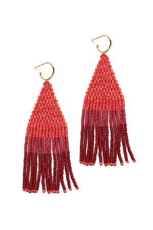 FRANJA BEADED FRINGE EARRINGS BY BLUMA PROJECT - Velvet Staging 2.0