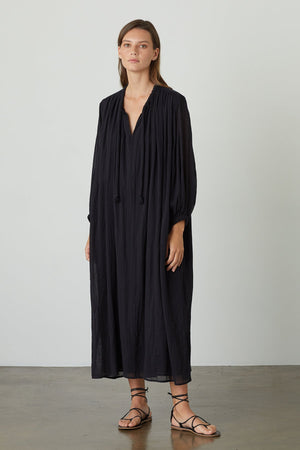 FRANKIE COTTON GAUZE MAXI DRESS - Velvet Staging 2.0