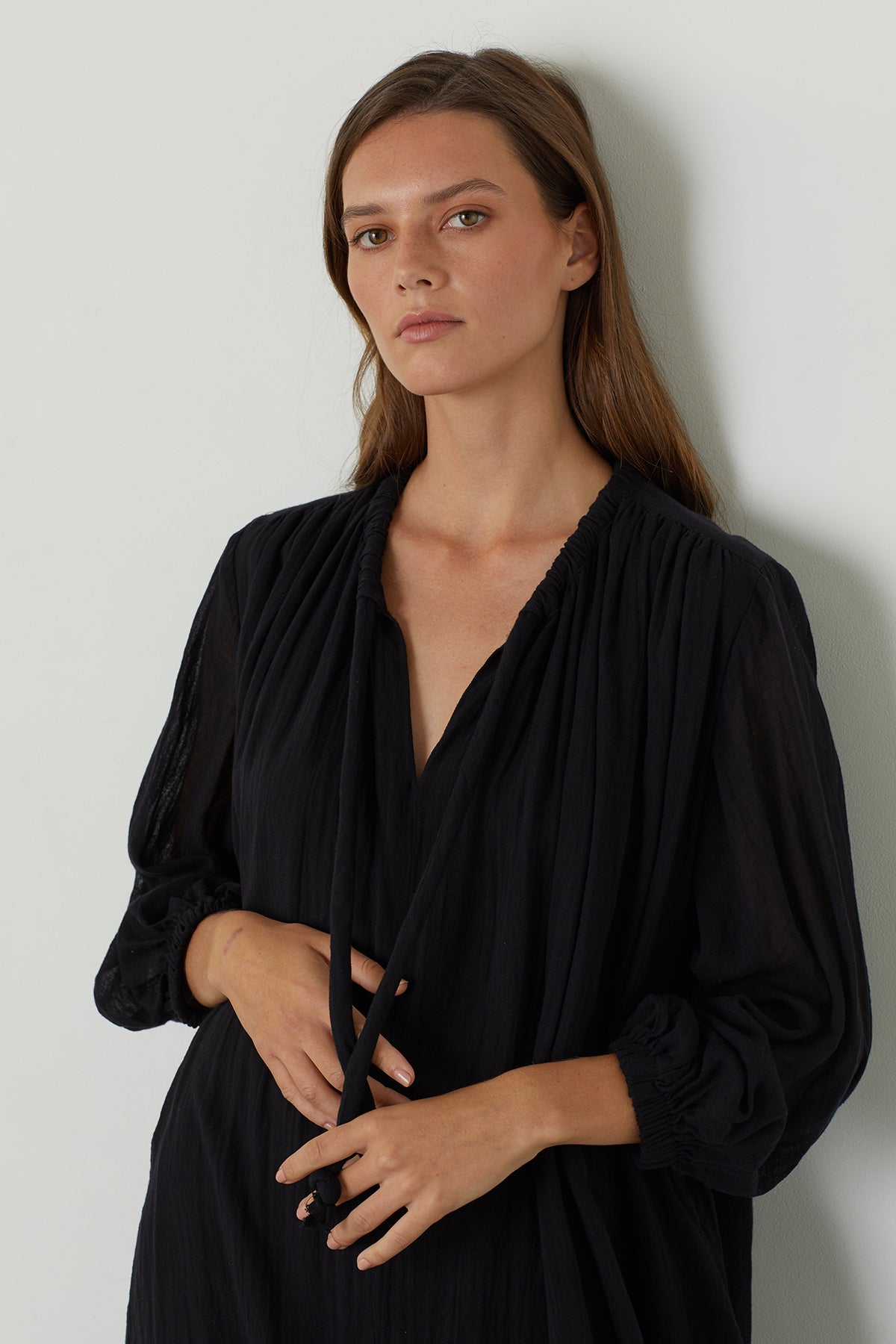 FRANKIE COTTON GAUZE MAXI DRESS - Velvet Staging 2.0