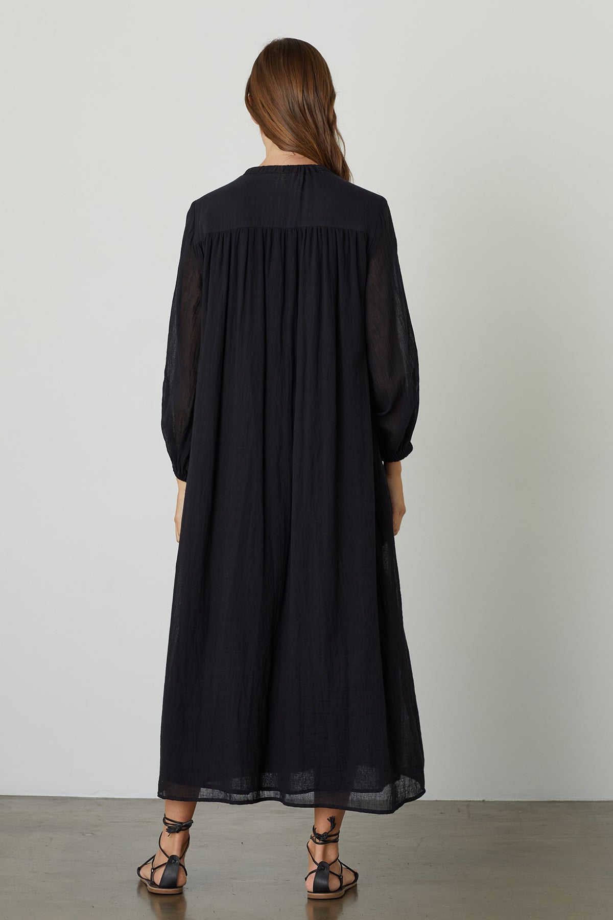 FRANKIE COTTON GAUZE MAXI DRESS - Velvet Staging 2.0-26916145234116