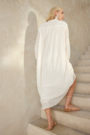 FRANKIE COTTON GAUZE MAXI DRESS - Velvet Staging 2.0