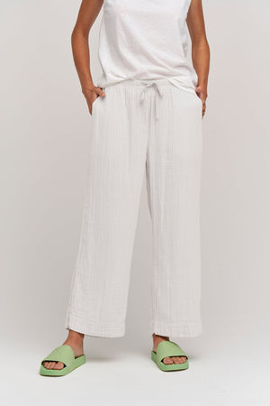 FRANNY COTTON GAUZE PANT - Velvet Staging 2.0