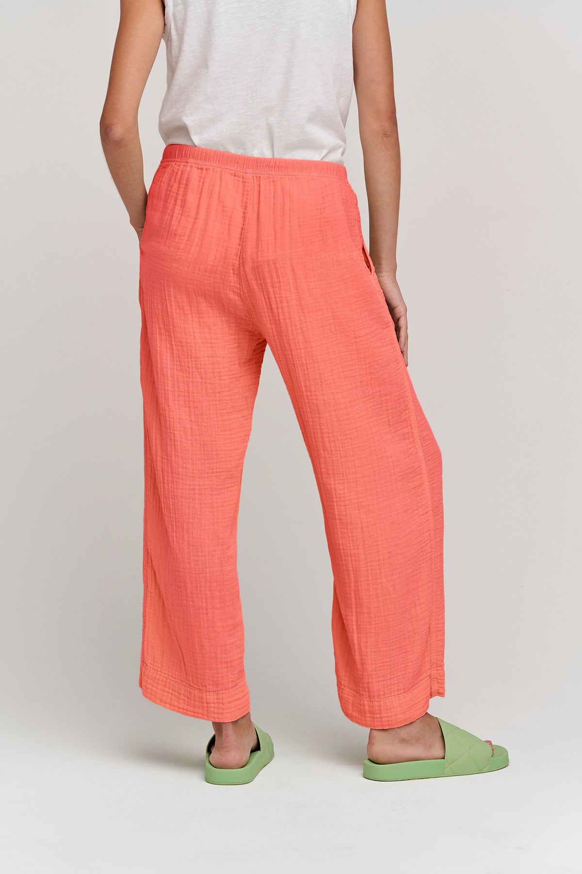FRANNY COTTON GAUZE PANT - Velvet Staging 2.0