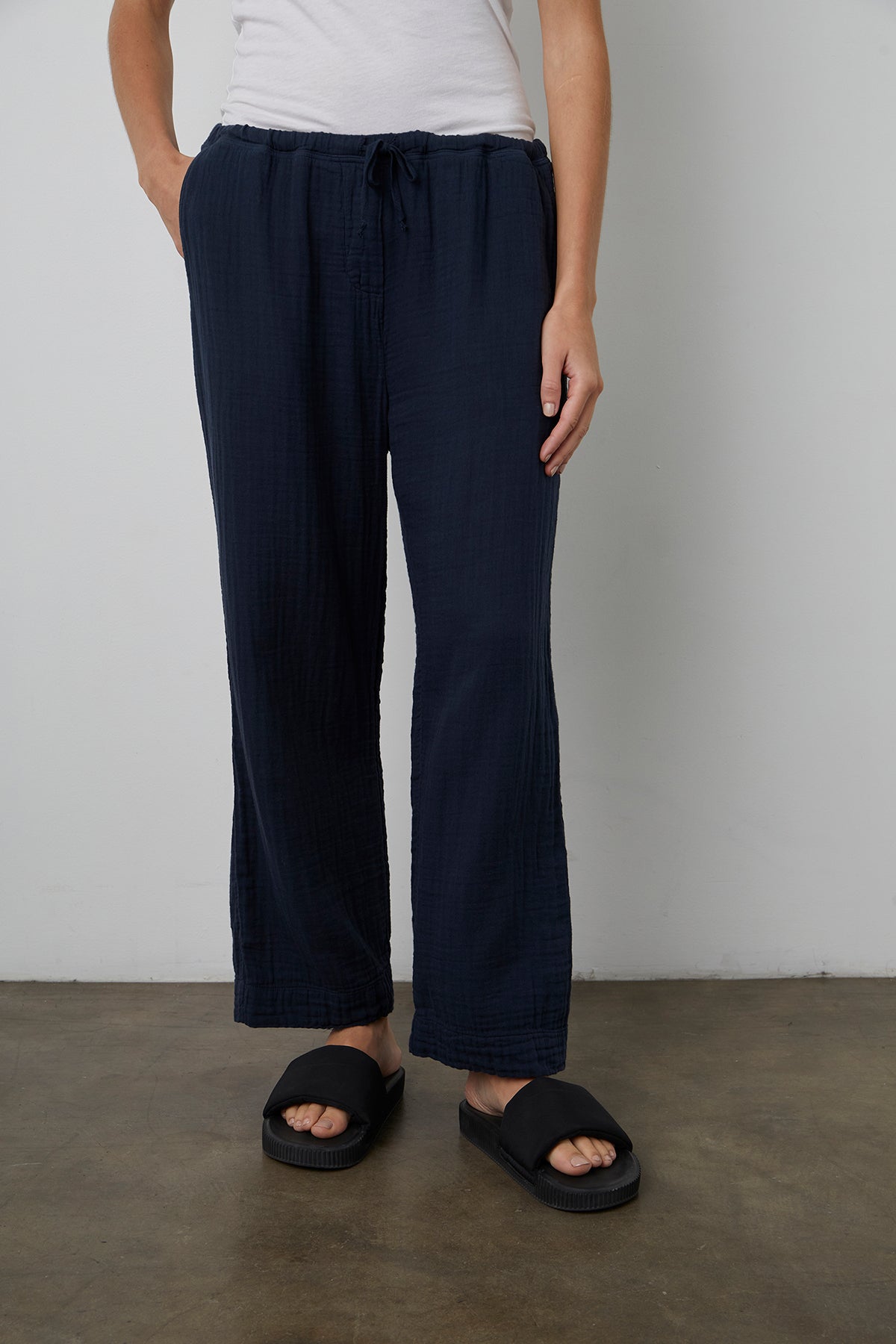 FRANNY COTTON GAUZE PANT - Velvet Staging 2.0