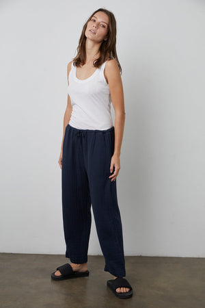 FRANNY COTTON GAUZE PANT - Velvet Staging 2.0