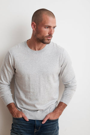 FRED COTTON CASHMERE LIGHTWEIGHT SWEATER - Velvet Staging 2.0