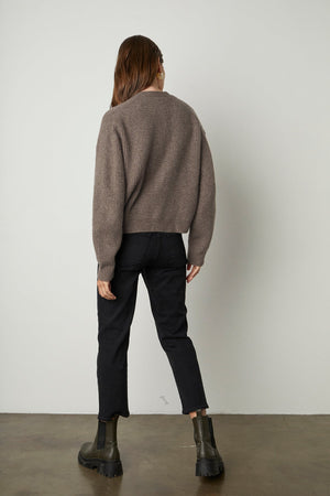 FRIDA BUTTON FRONT CARDIGAN - Velvet Staging 2.0