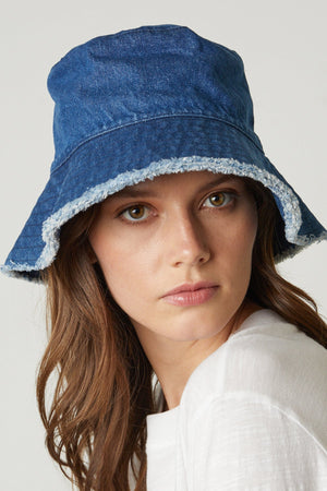 FRINGED BUCKET HAT - Velvet Staging 2.0