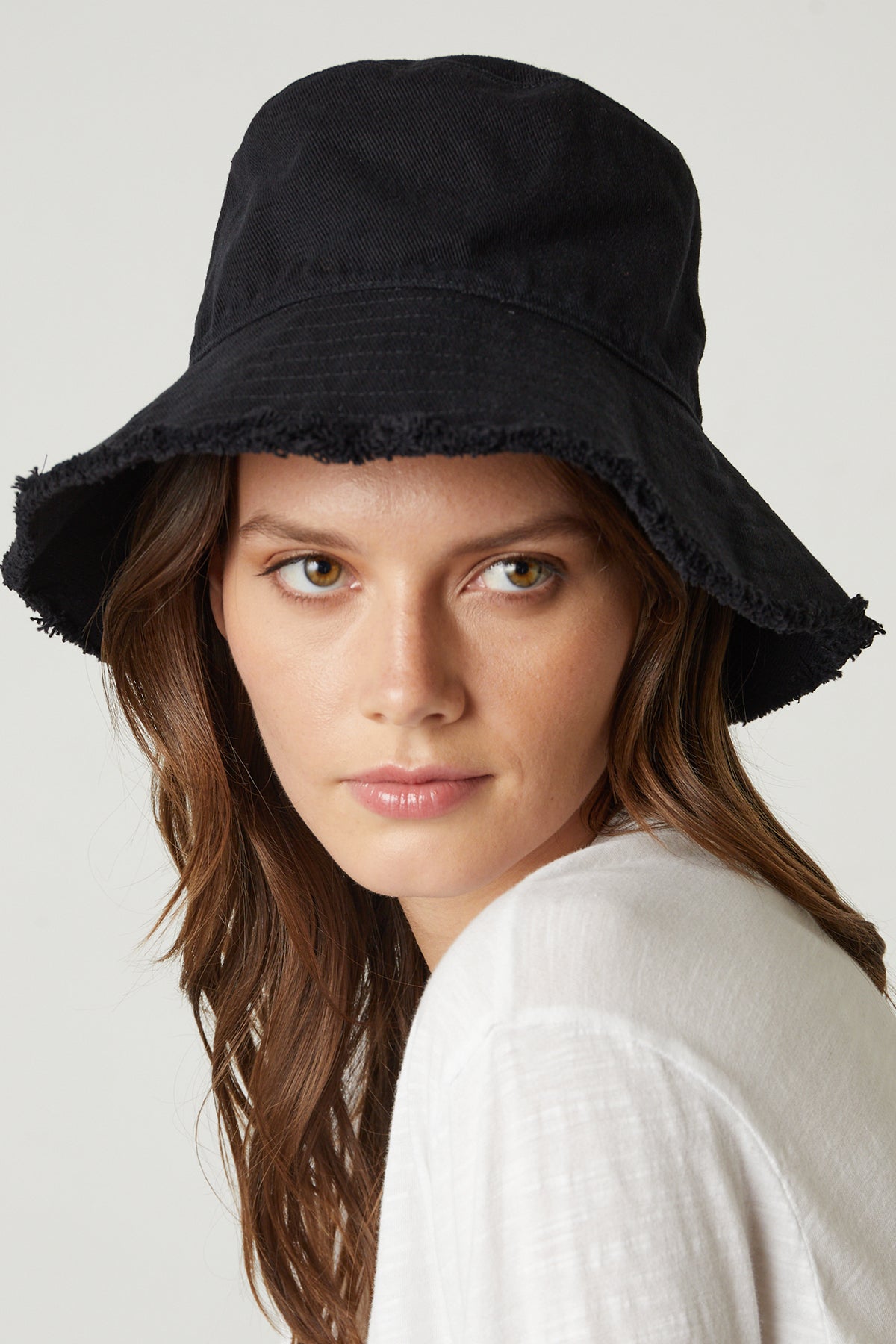 FRINGED BUCKET HAT - Velvet Staging 2.0-26916145365188