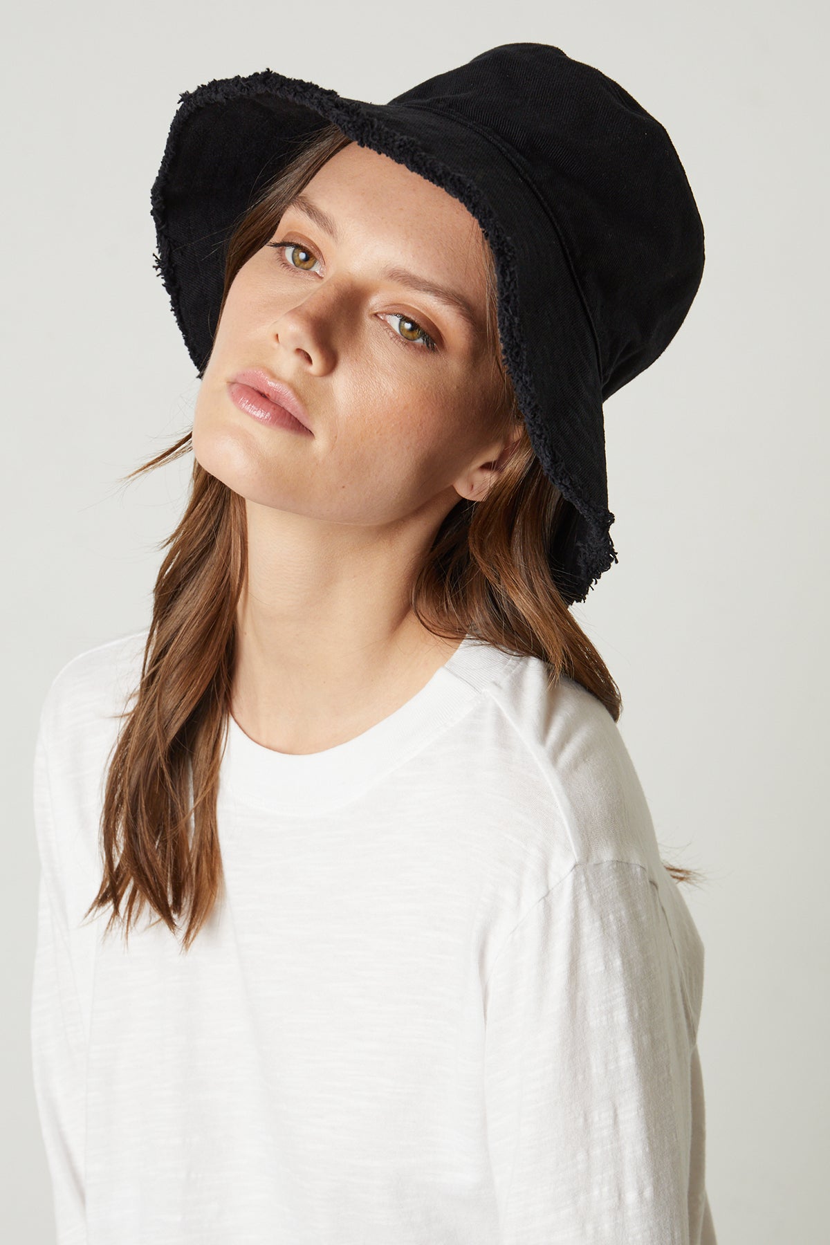 FRINGED BUCKET HAT - Velvet Staging 2.0-26916145332420