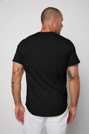 FULTON SHORT SLEEVE HENLEY Velvet by Graham & Spencer