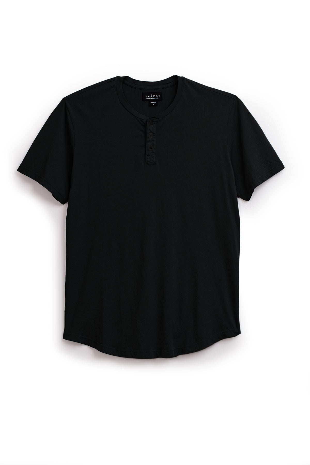 FULTON SHORT SLEEVE HENLEY Velvet by Graham & Spencer-26916154310852