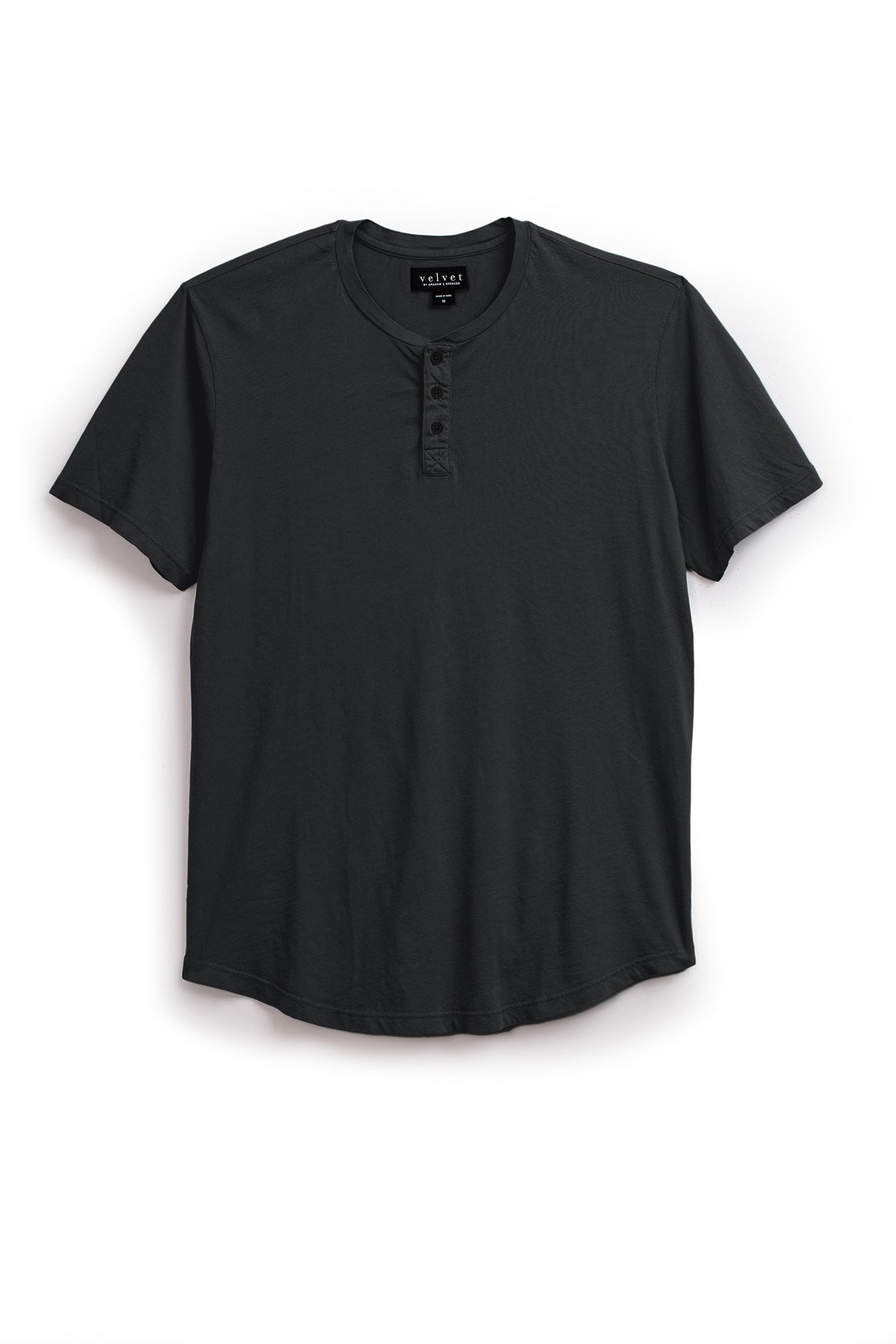 FULTON SHORT SLEEVE HENLEY Velvet by Graham & Spencer-26916154736836