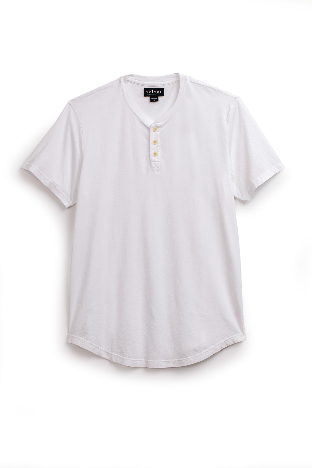   FULTON SHORT SLEEVE HENLEY Velvet by Graham & Spencer 