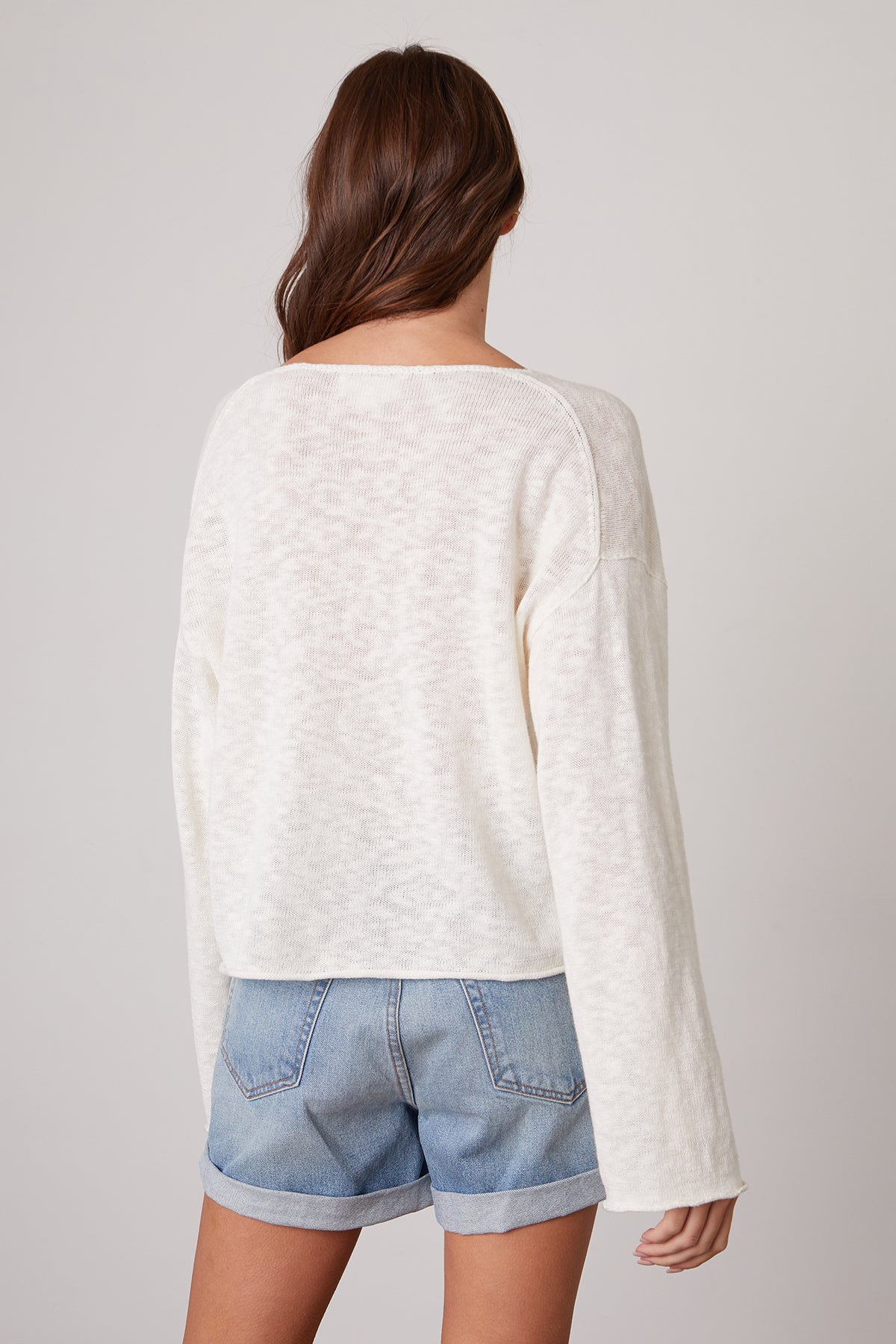 GABRIEL LINEN BLEND CARDIGAN - Velvet Staging 2.0-26916146905284