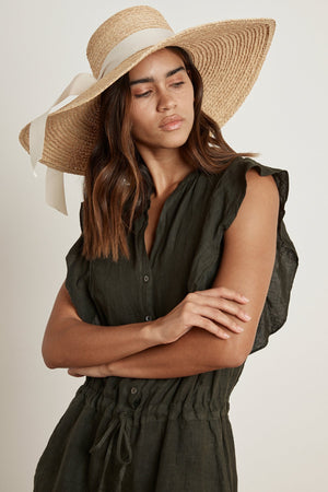 GIGI BIG BRIM SUNHAT - Velvet Staging 2.0