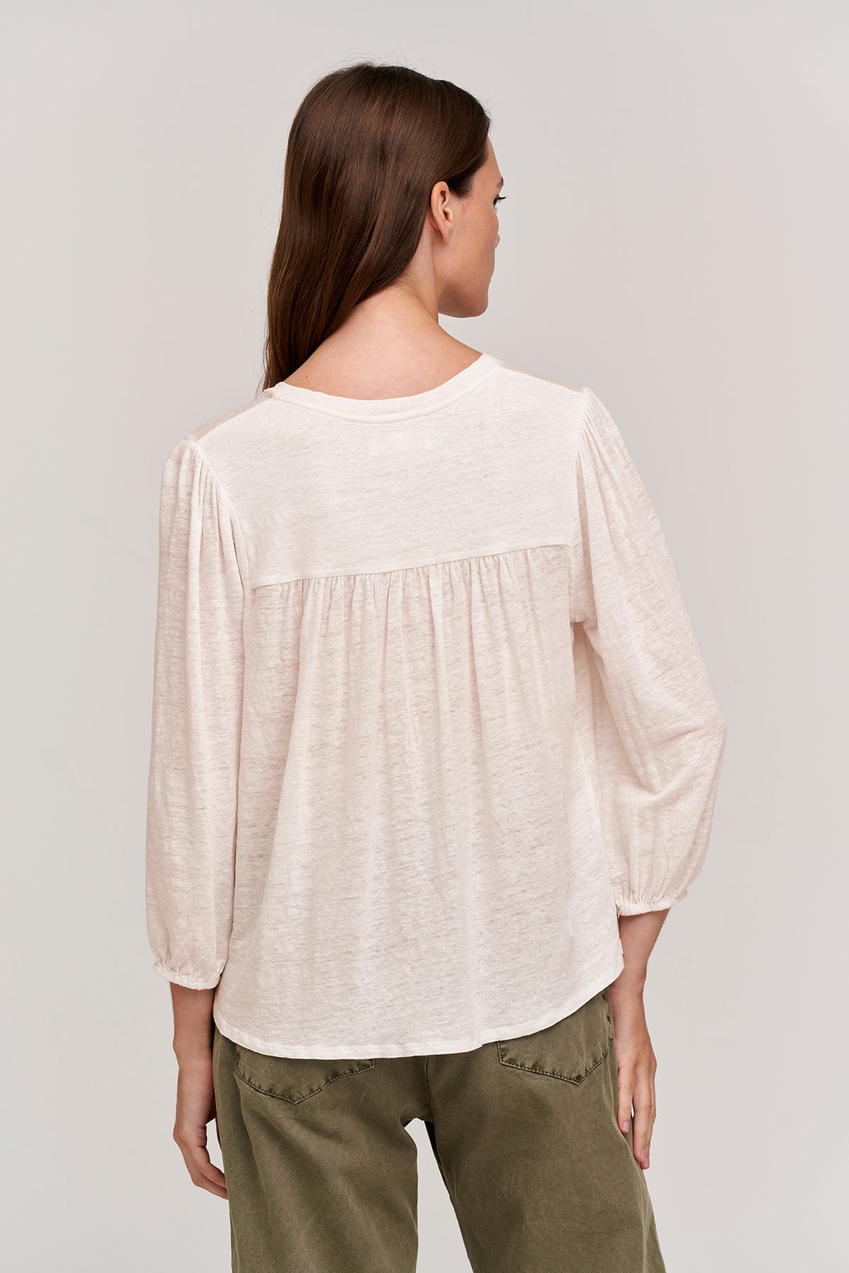 GINA V-NECK TEE - Velvet Staging 2.0-26916152213700