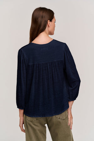 GINA V-NECK TEE - Velvet Staging 2.0