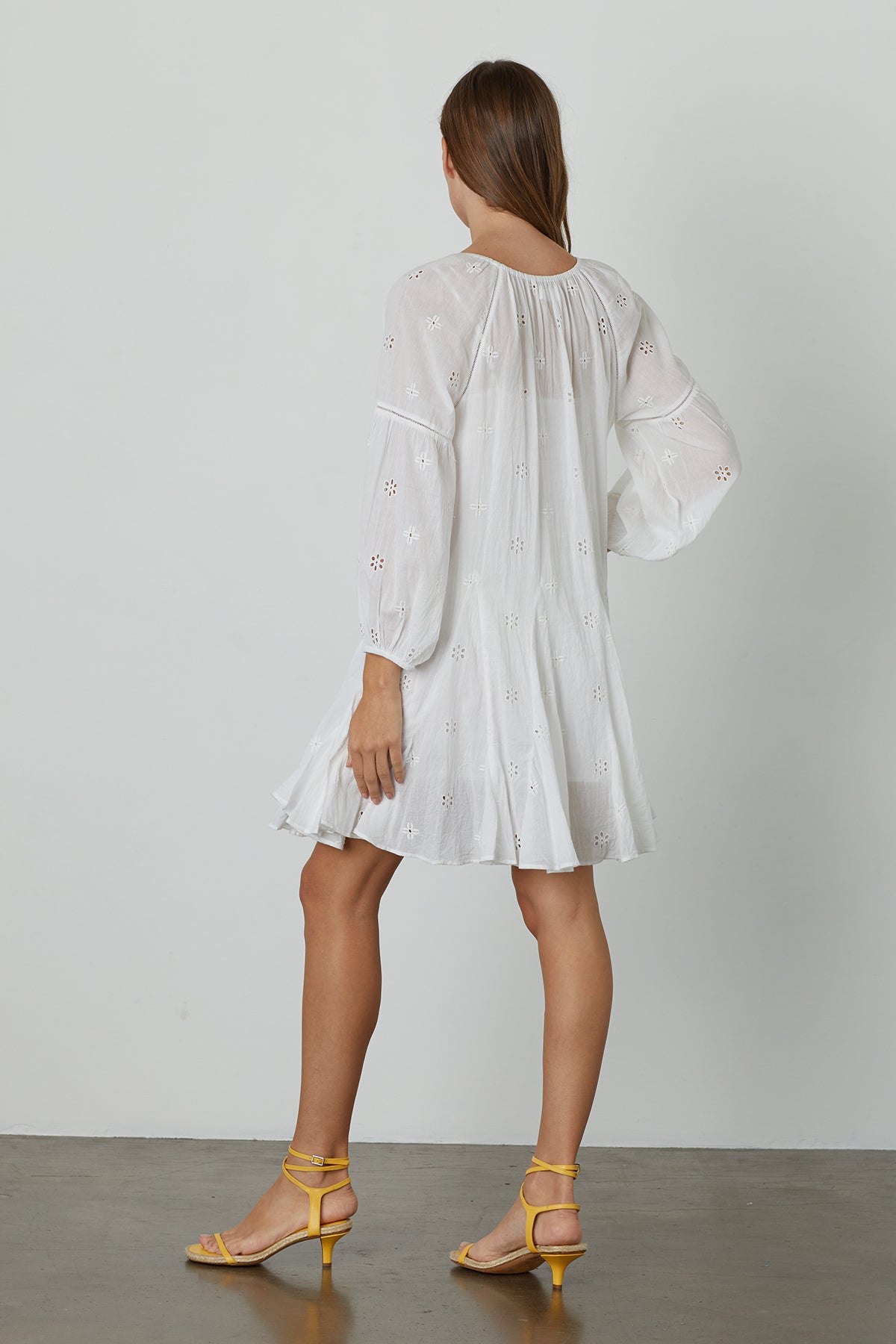 GRACIE COTTON EYELET DRESS - Velvet Staging 2.0-26916153721028