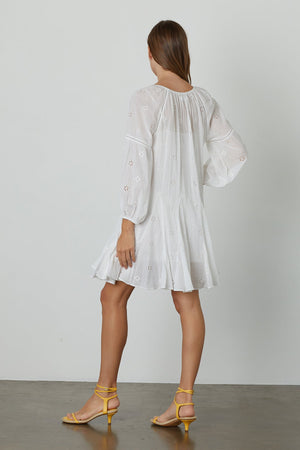 GRACIE COTTON EYELET DRESS - Velvet Staging 2.0
